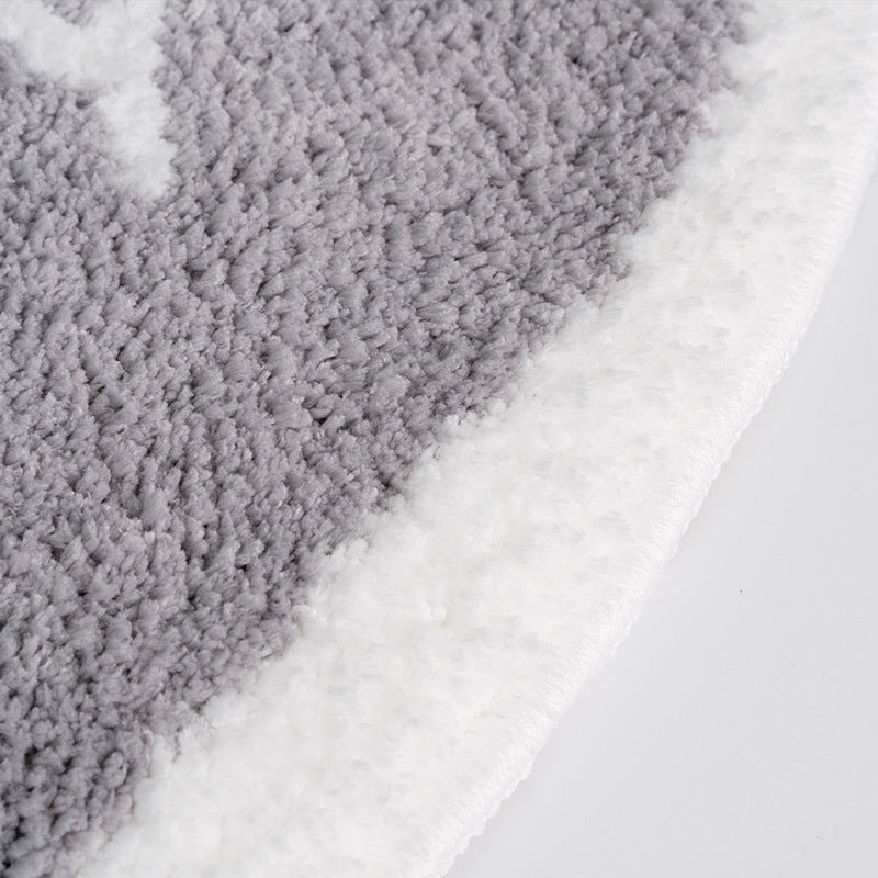 Feblilac Island in Memory Bath Mat, Surfboard Bathroom Rug - view 3