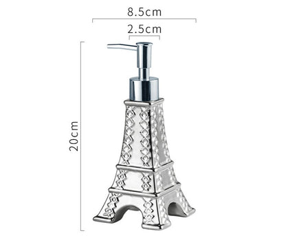 Ceramic Eiffel Tower Soap Dispenser