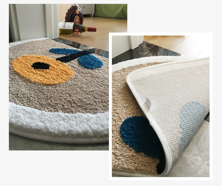 Feblilac Bud Tufted Bath Mat