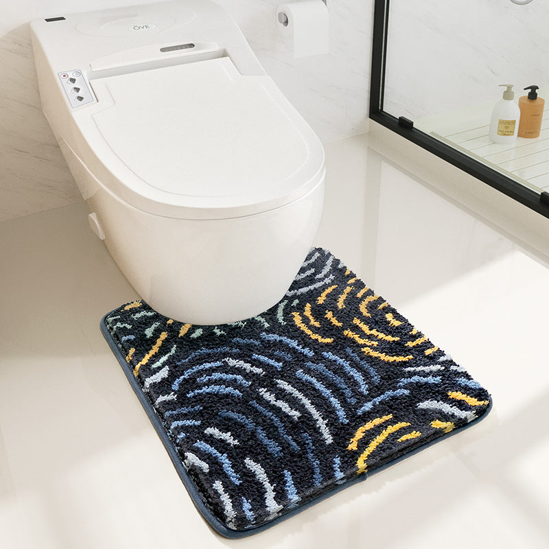 Line of Starry Night Bath Mat, Van Gogh Home Decor - view 3