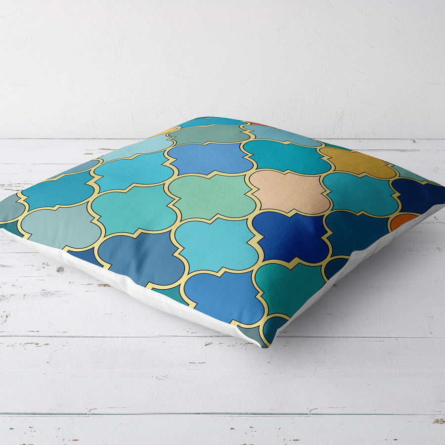 Feblilac Colorful Moroccan Pattern Cushion Covers Throw Pillow Covers - view 3