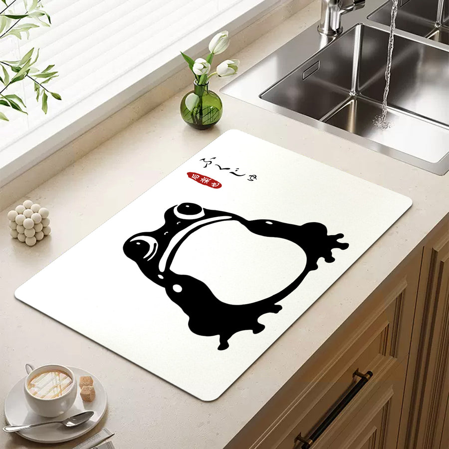 Feblilac Toad Cup and Dish Placemat