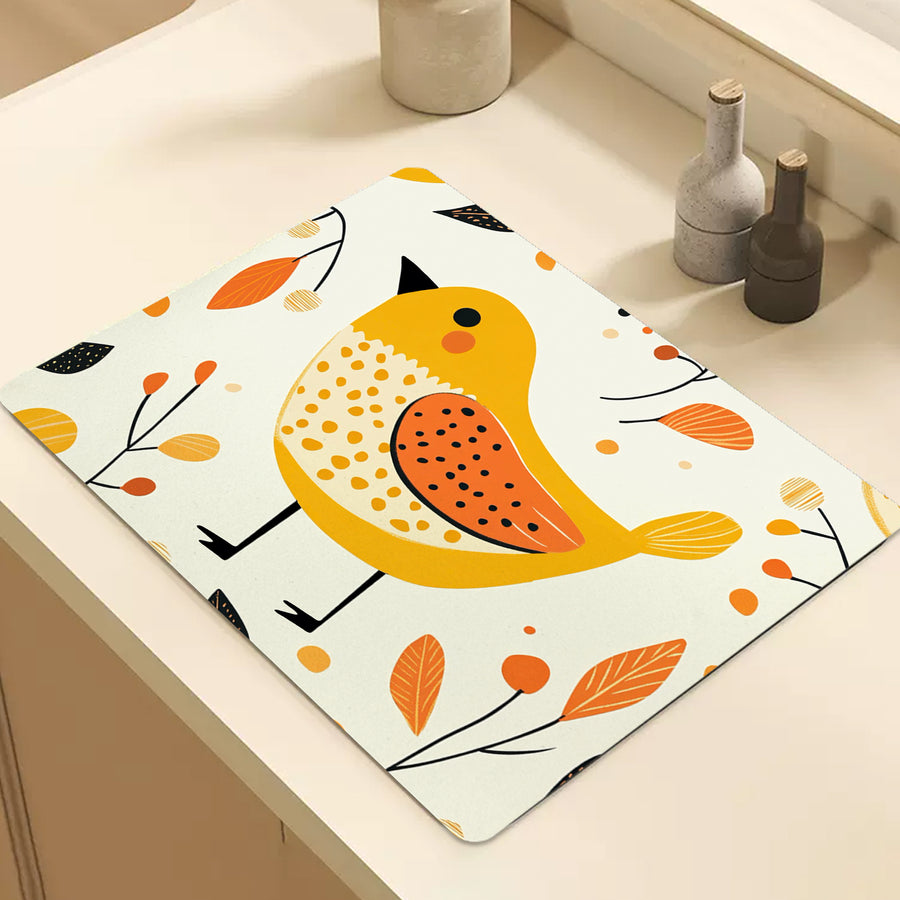 Feblilac Little Sparrow Cup and Dish Placemat - view 2