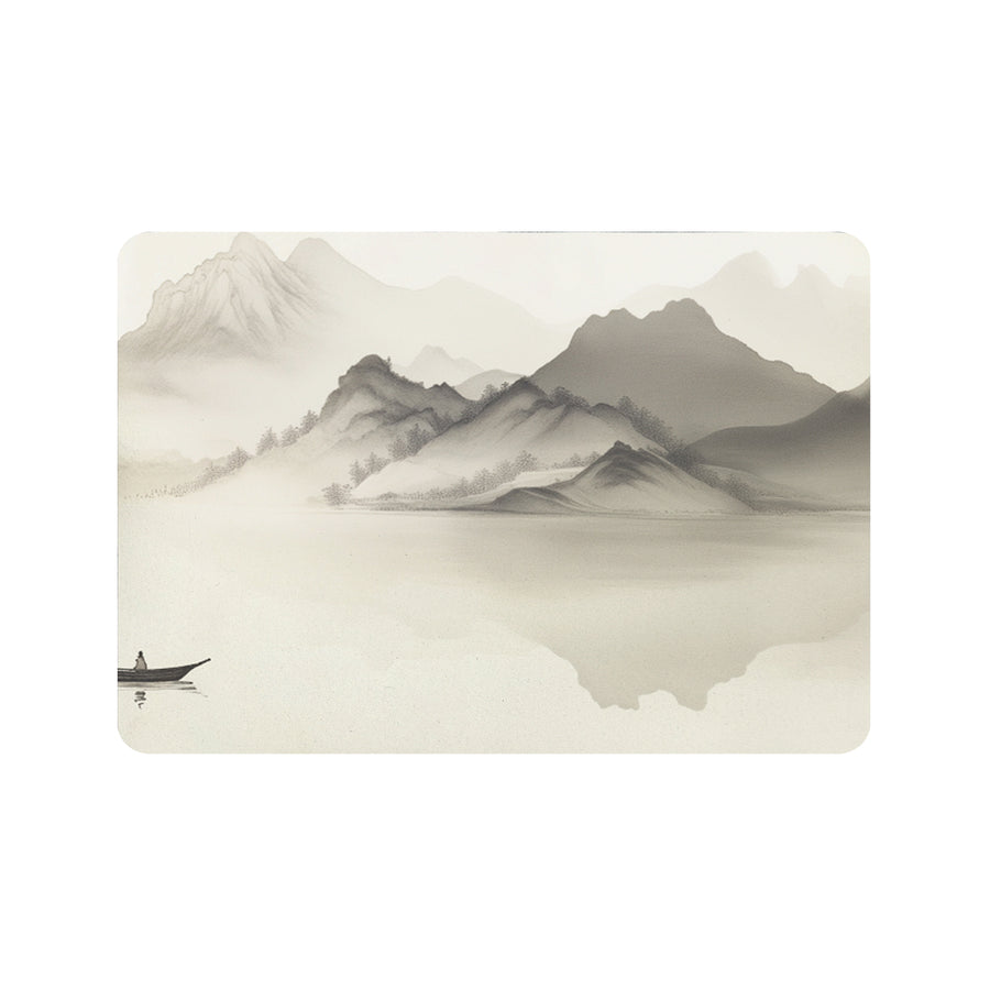 Feblilac Boat Landscape Cup and Dish Placemat - view 3