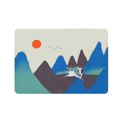 Feblilac Dunhuang Sunrise Cup and Dish Placemat