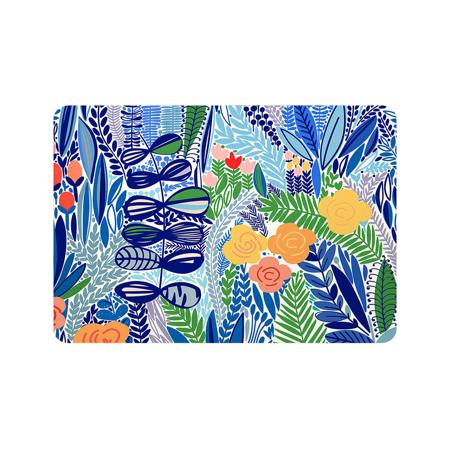 Feblilac Tropical Leaves Cup and Dish Placemat - view 3