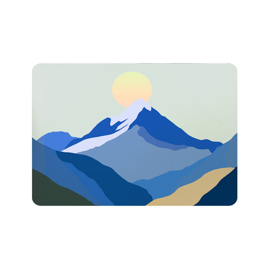 Feblilac the Snow Mountain of Sunrise Cup and Dish Placemat - view 2