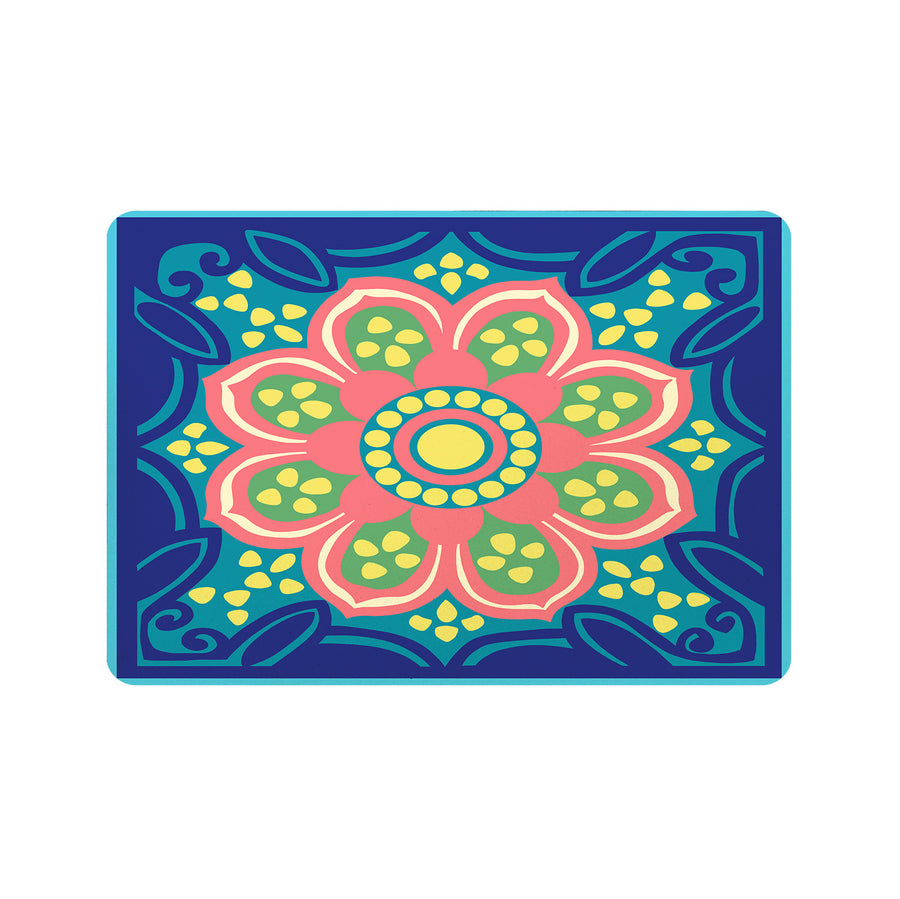 Feblilac Bohemian Lotus Cup and Dish Placemat - view 3