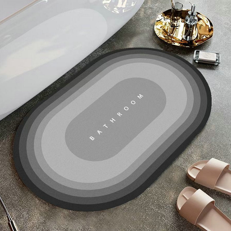 Super Absorbent Floor Mat for Bathroom, Anti Slip Bath Rug, Diatomaceous Earth Mat - view 8