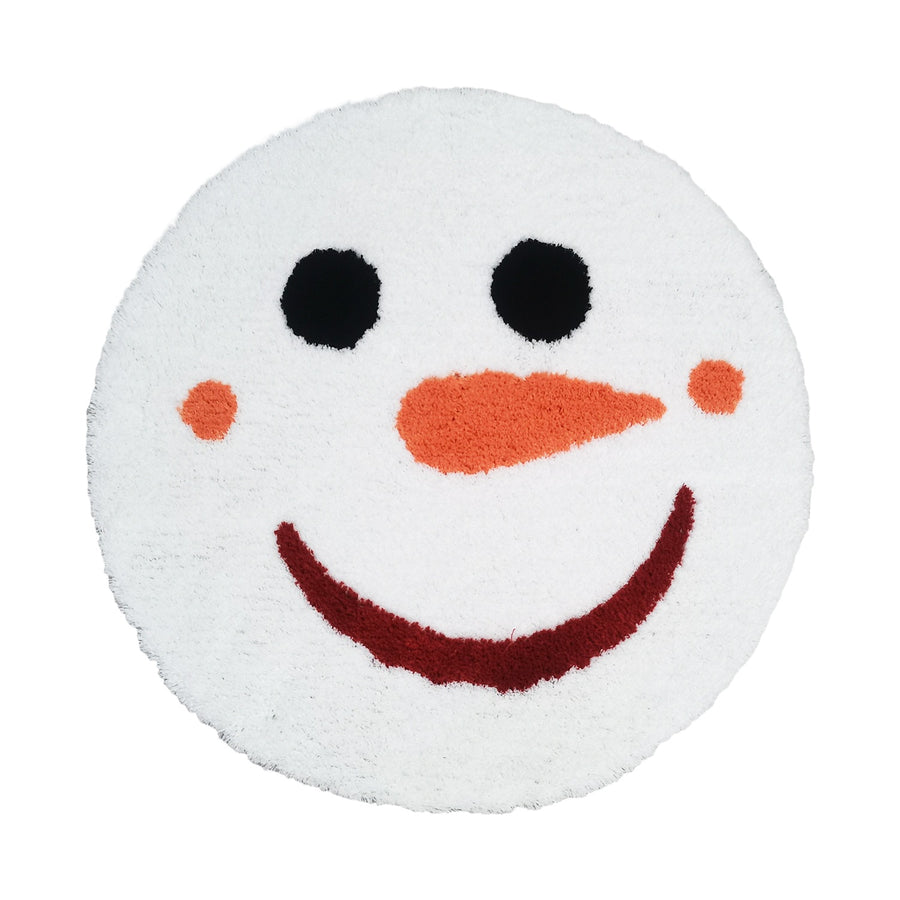 Feblilac Snowman Shower Curtain