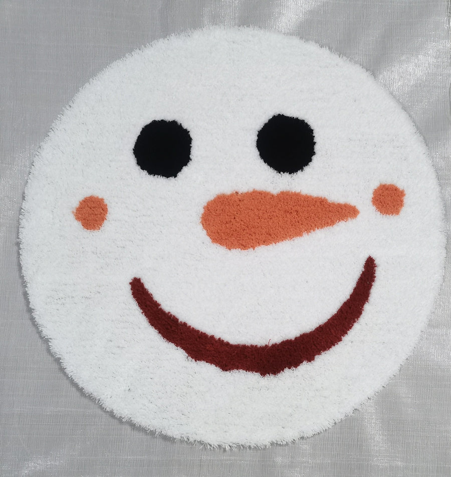 Feblilac Snowman Shower Curtain