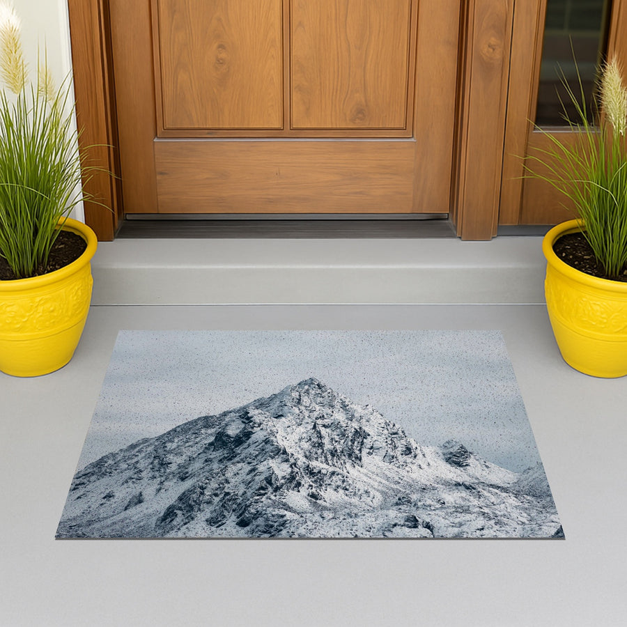 Feblilac Snow Mountain PVC Coil Door Mat