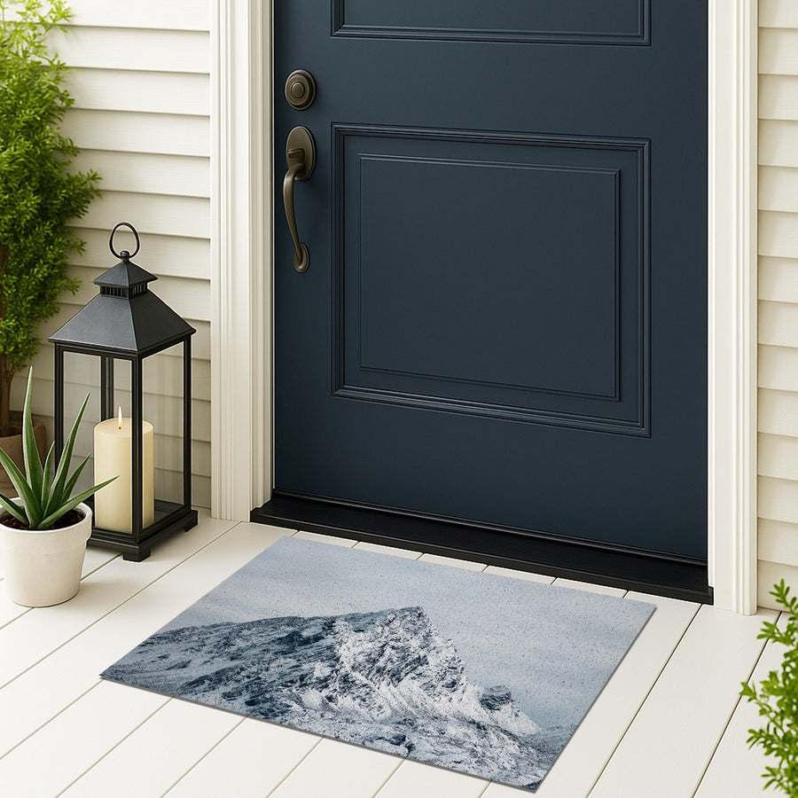 Feblilac Snow Mountain PVC Coil Door Mat