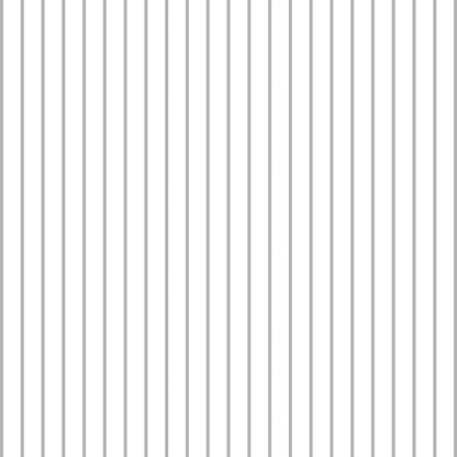 Feblilac Grey and White Stripes PVC Coil Door Mat