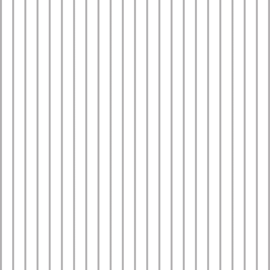 Feblilac Grey and White Stripes PVC Coil Door Mat