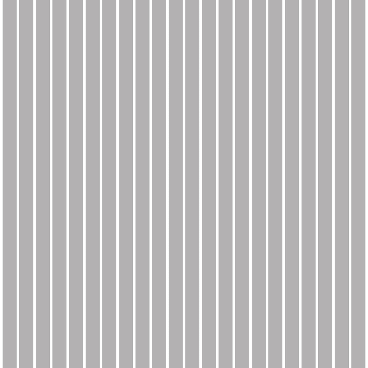 Feblilac Grey and White Stripes PVC Coil Door Mat