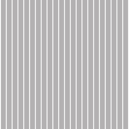 Feblilac Grey and White Stripes PVC Coil Door Mat