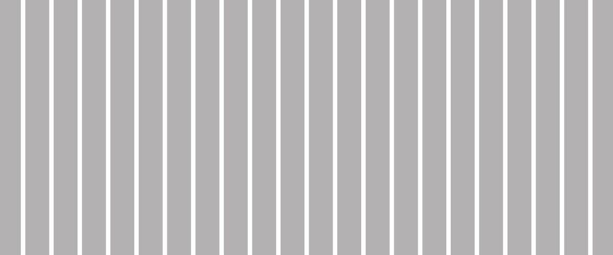 Feblilac Grey and White Stripes PVC Coil Door Mat