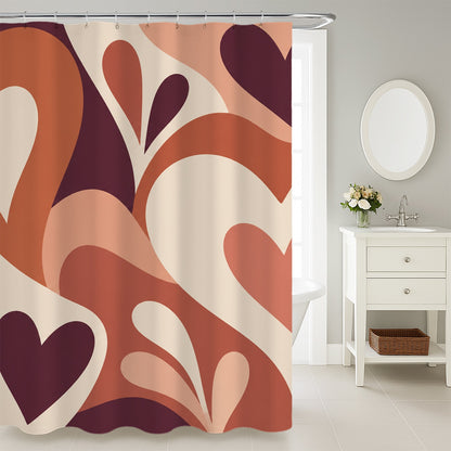 Feblilac Single Heart PVC Coil Door Mat