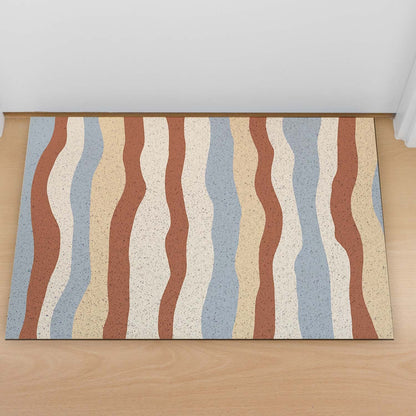 Wavy Stripes Door Mat