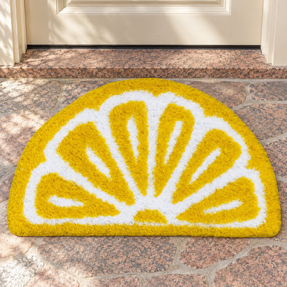 Lemon Rays Door Mat