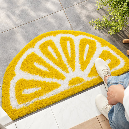 Lemon Rays Door Mat