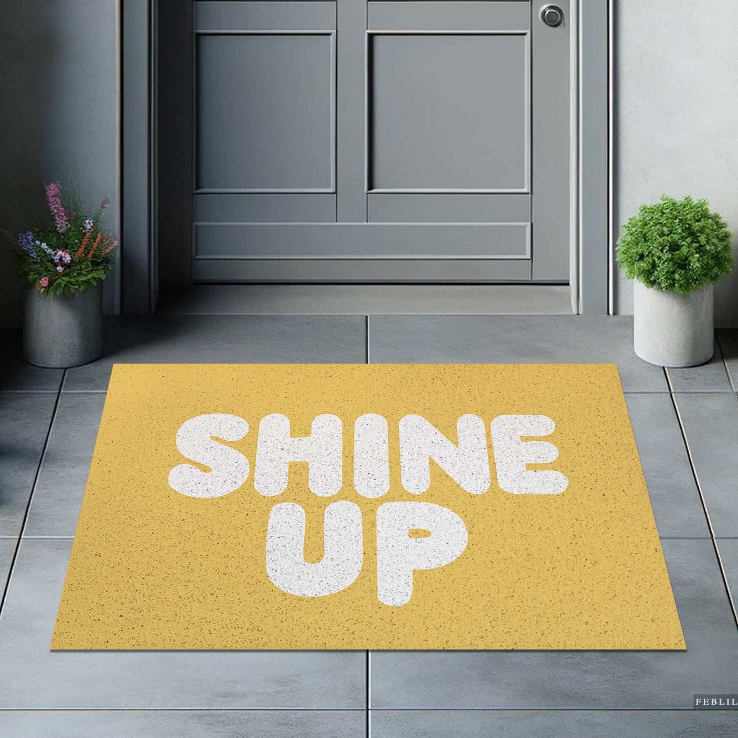 Feblilac Shine UP PVC Coil Door Mat