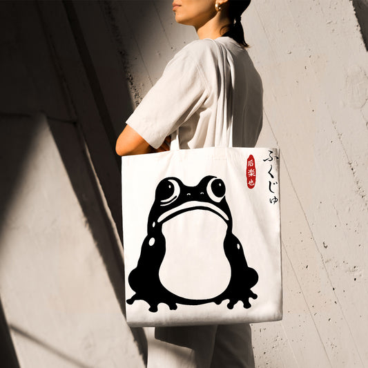 Feblilac Toad Canvas Tote Bag