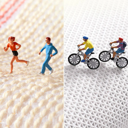 Feblilac Daisy Floral Bath Mat – Soft Non-Slip Absorbent Rug for Bathroom & Entryway