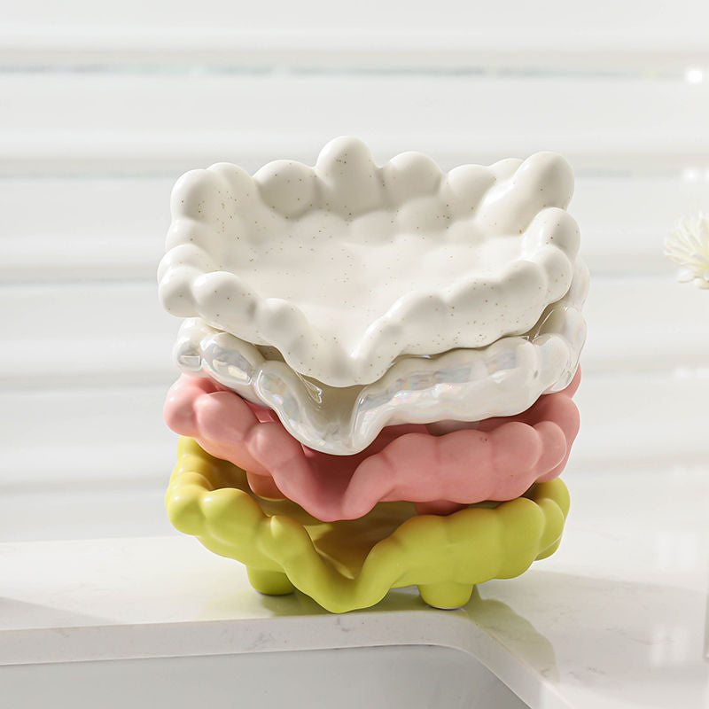 Feblilac Cloud Soap Box for Bathroom - view 3