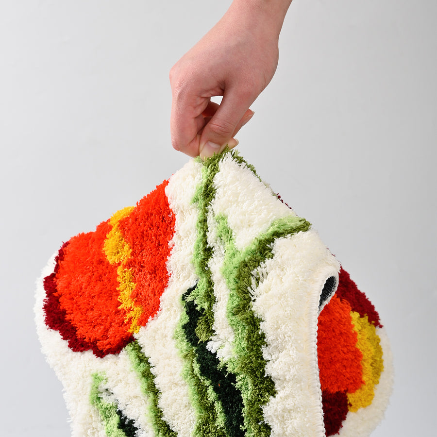 Feblilac Tulip Runner Tufted Bath Mat - view 3