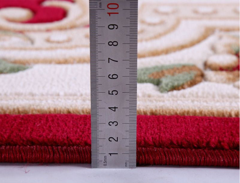 European Flowers Style Area Rug, Vintage Carpet for Living Room Bedroom - view 4