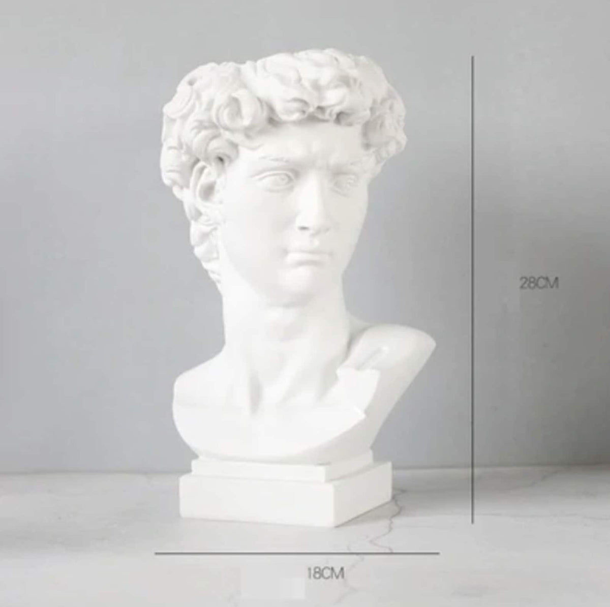 Ancient Greek Sculpture Vase, Made of Resin - view 7