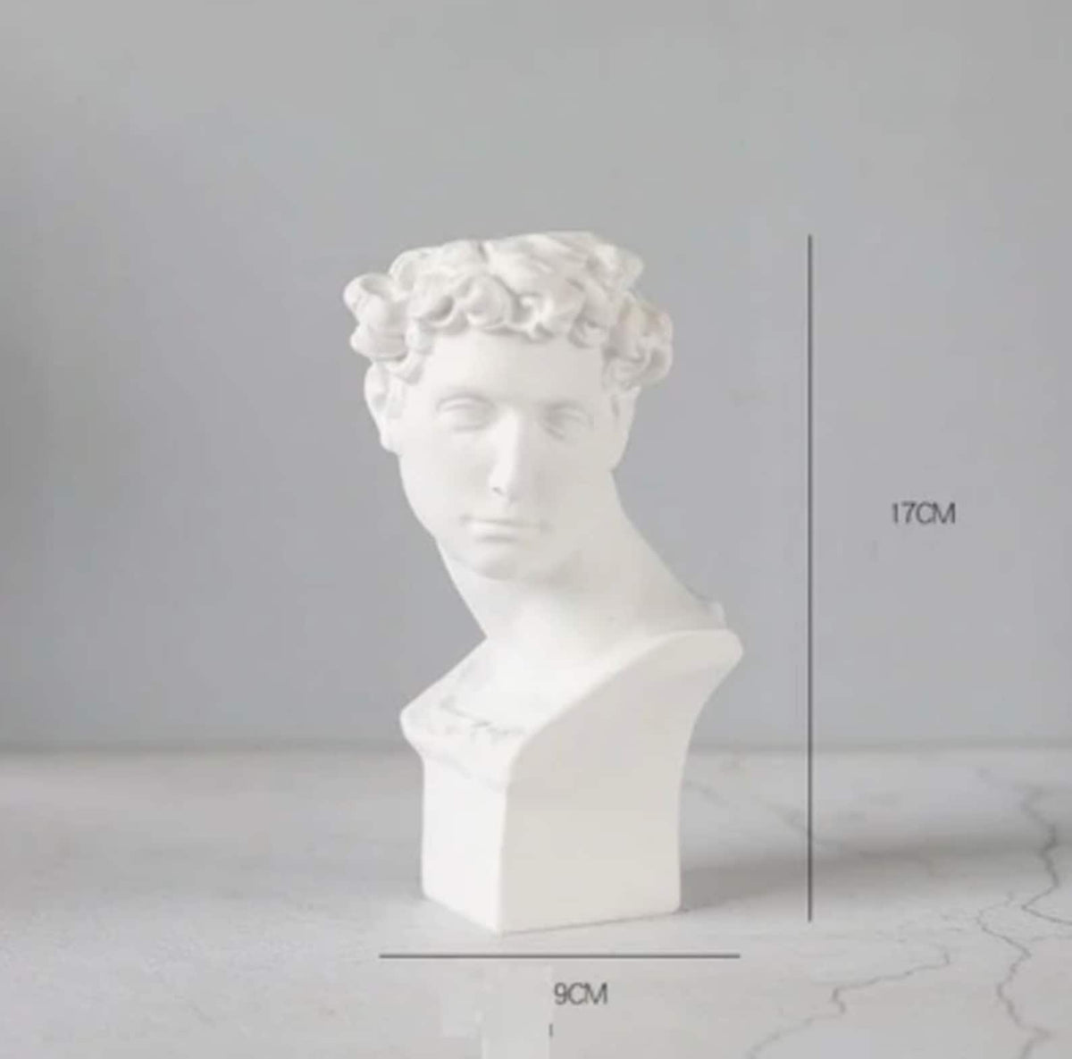 Ancient Greek Sculpture Vase, Made of Resin - view 8