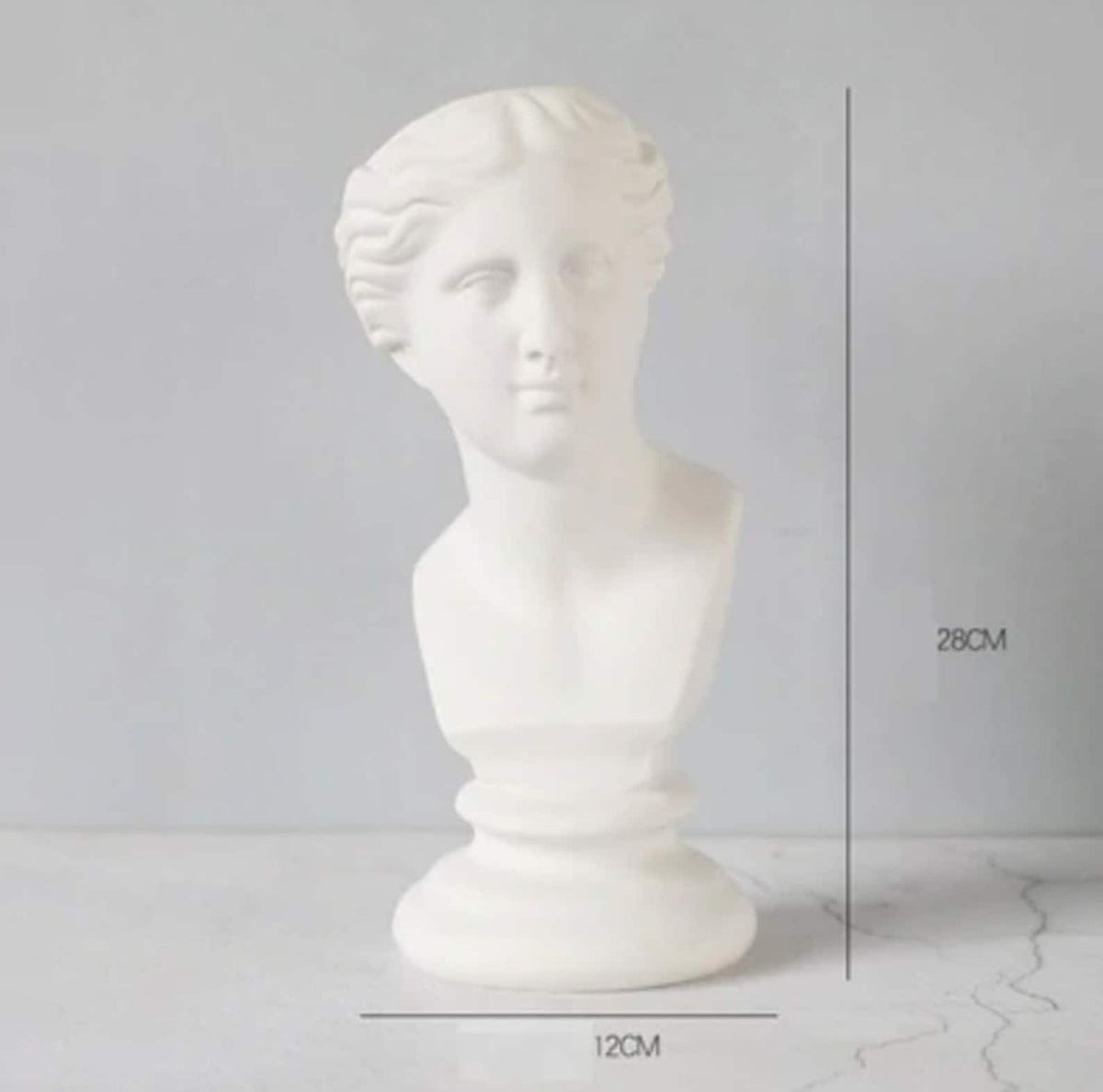 Ancient Greek Sculpture Vase, Made of Resin - view 10