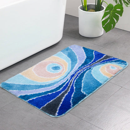 Feblilac the Milky Way Tufted Bath Mat