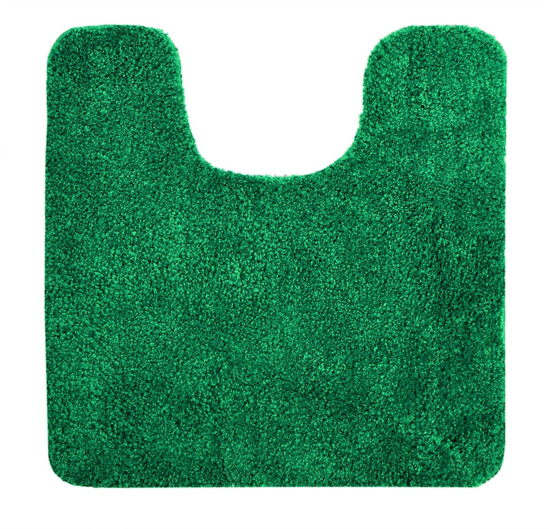 Solid Color Toilet Mat, Non-Slip Pedestal Mat