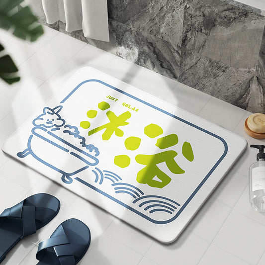 Relax Rabbit Bath Stone Mat - Feblilac® Mat