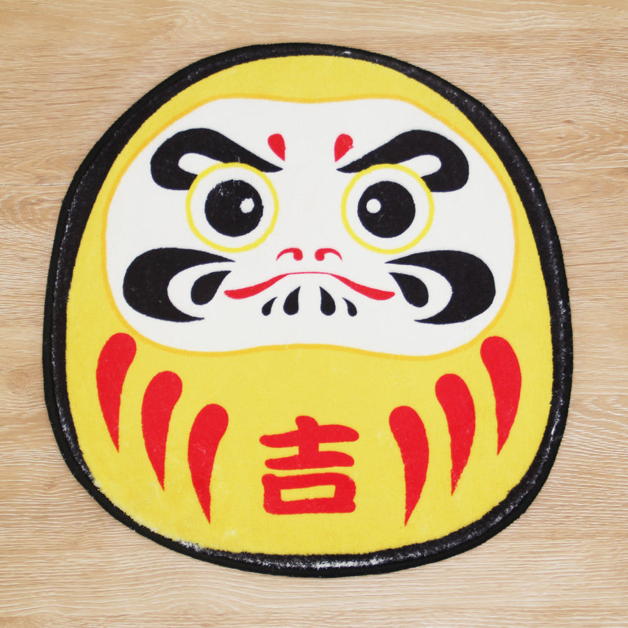Yellow Daruma Bathroom Mat - Feblilac® Mat