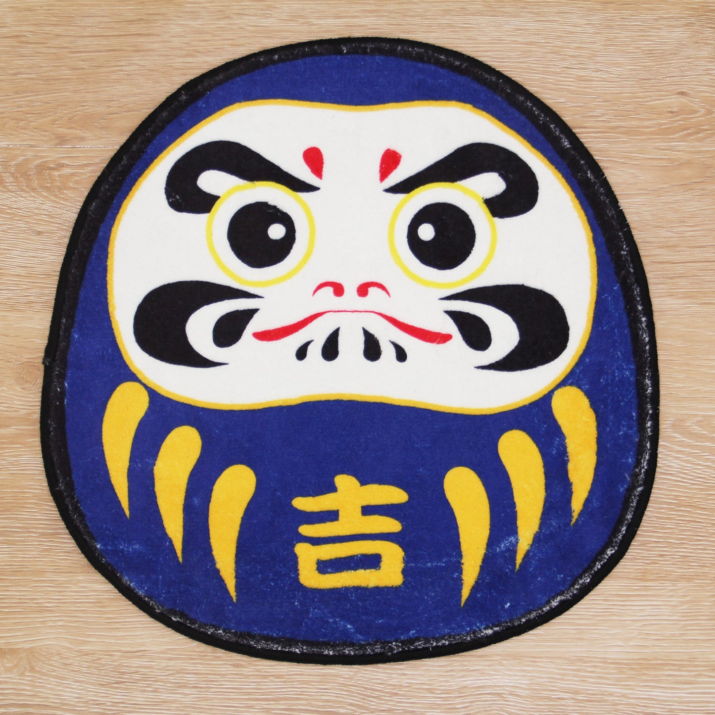 Blue Daruma Bathroom Mat - Feblilac® Mat