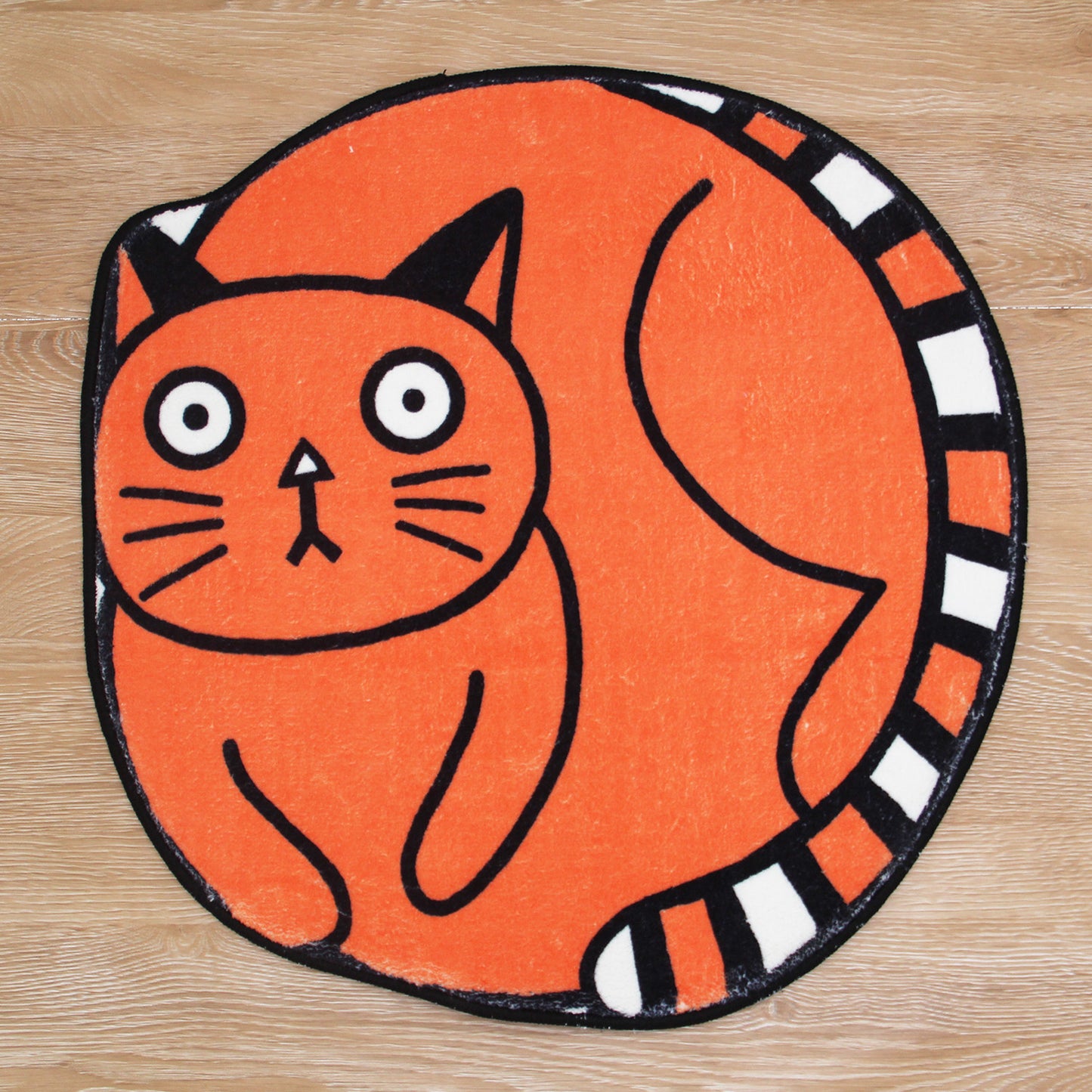 Orange Silly Cat Bath Mat - Feblilac® Mat
