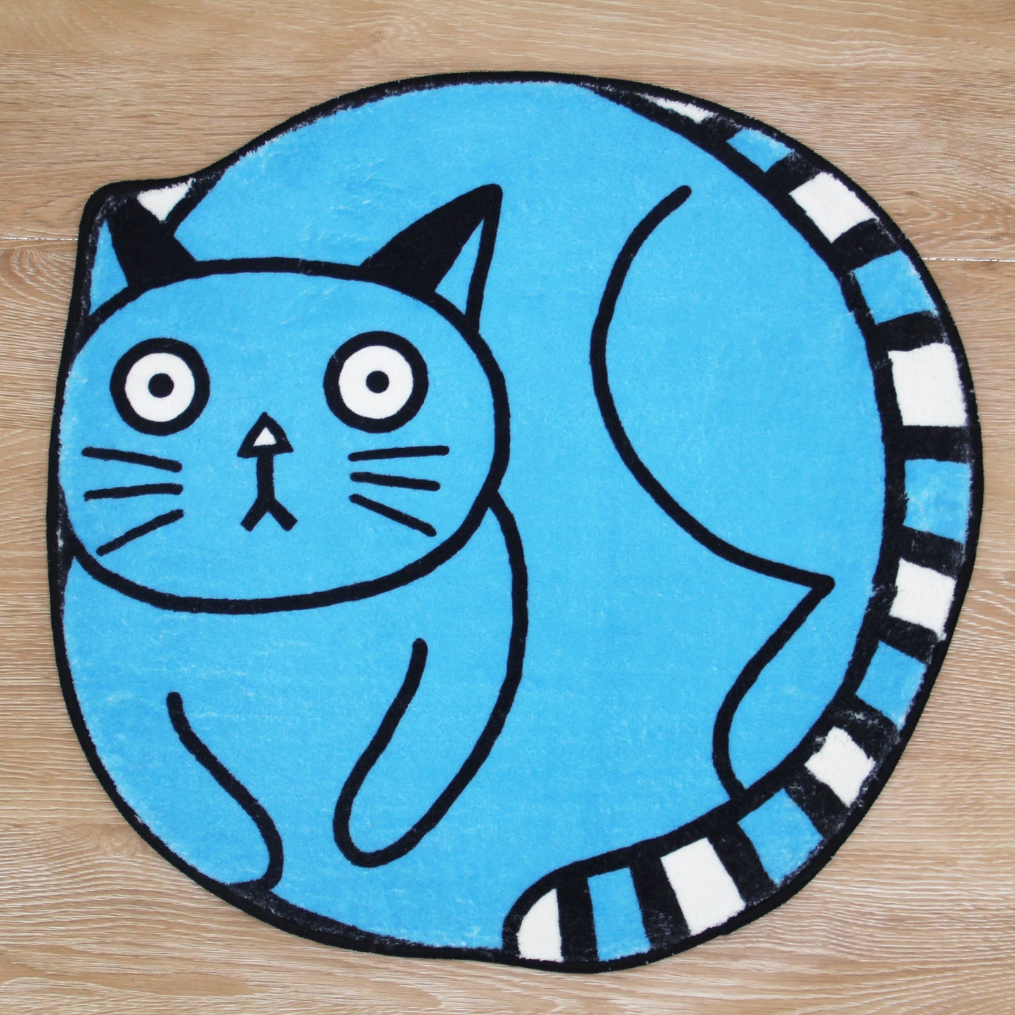 Blue Silly Cat Bath Mat - Feblilac® Mat