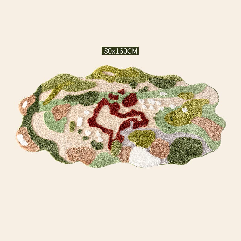 Feblilac Magic Flower Leaves Garden Area Rug Carpet, 80cmX160cm Mom‘s Day Gift - Feblilac® Mat