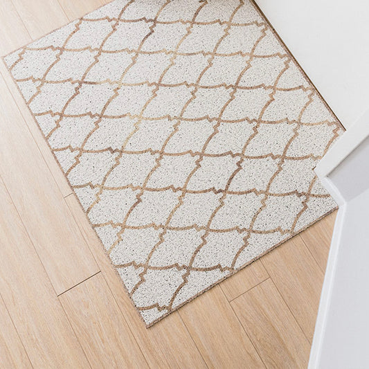 Gold Pattern PVC Entrance Door Mat