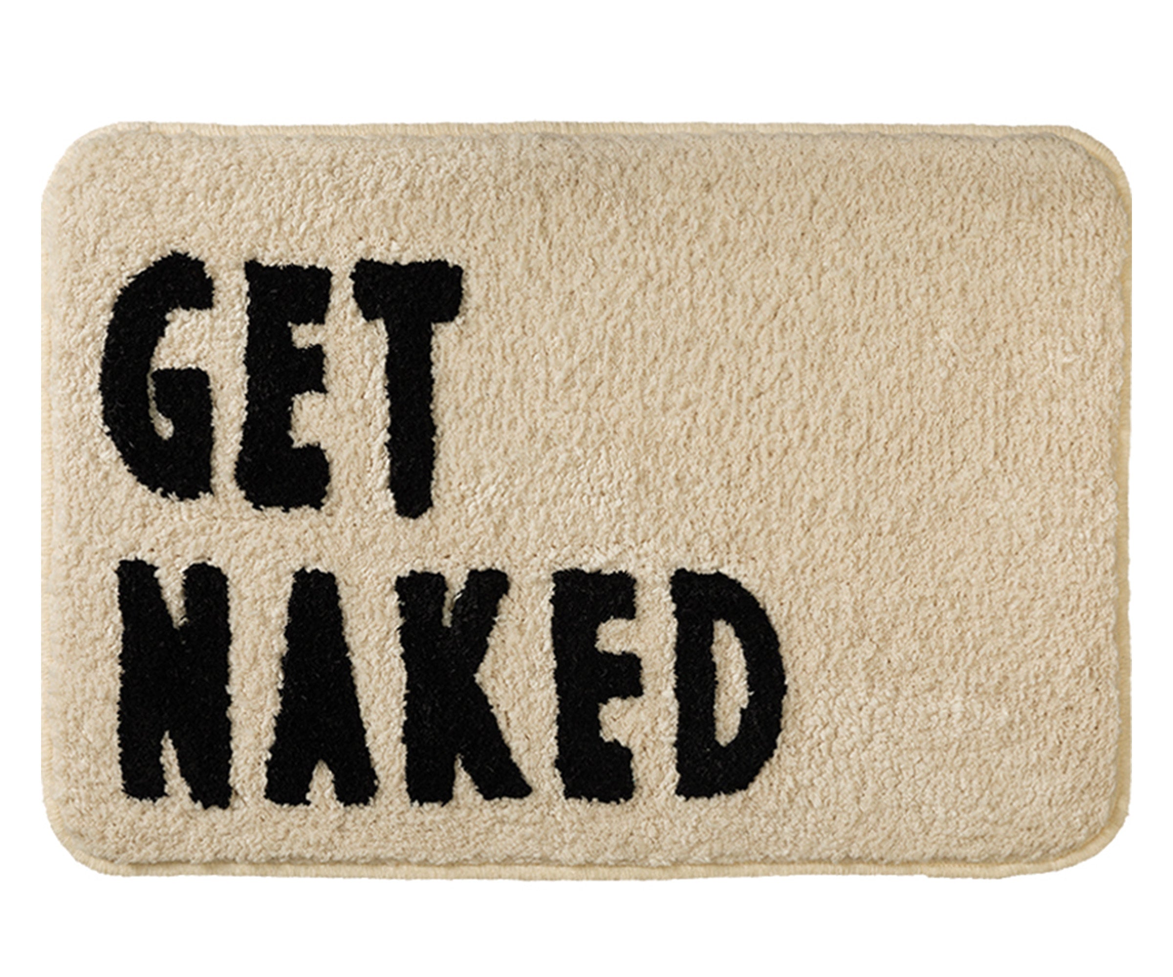 Feblilac Beige Get Naked Bath Mat - Feblilac® Mat
