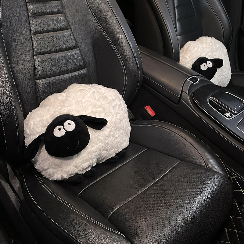 Feblilac Sheep Plush Cushion Backrest Cushion - view 10