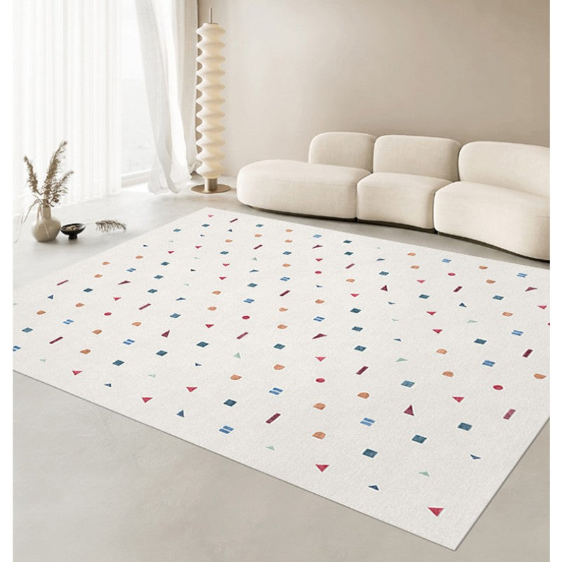Feblilac Colorful Geometric Pattern Living Room Carpet - view 2