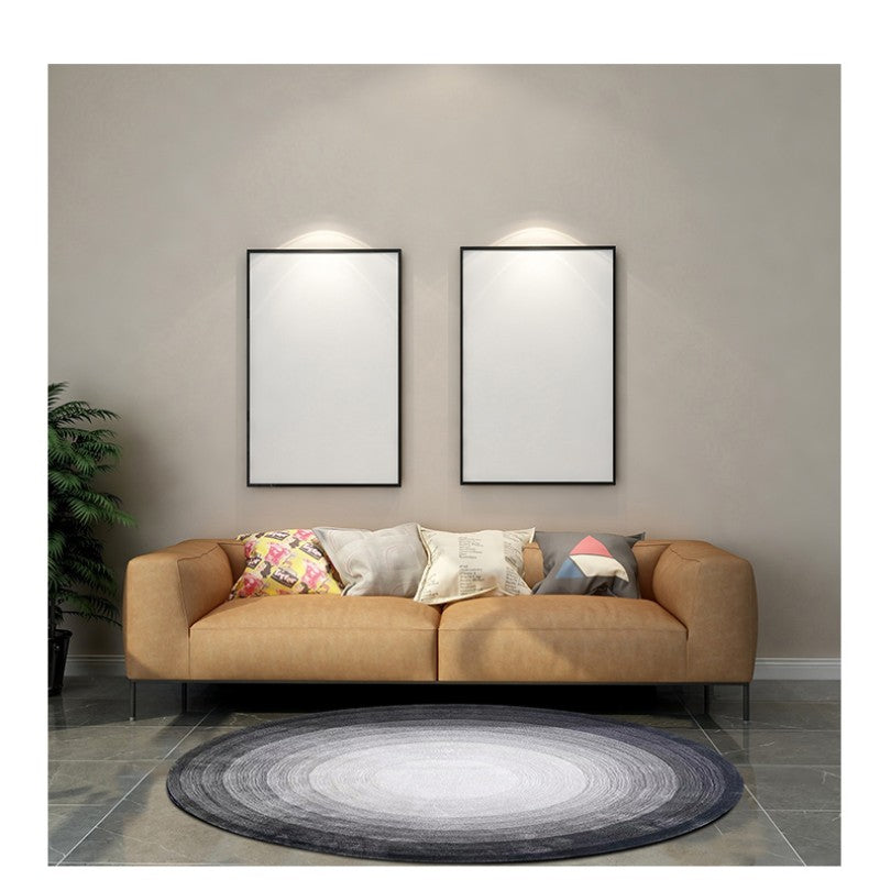 Feblilac Circular Gradient Living Room Carpet - view 2