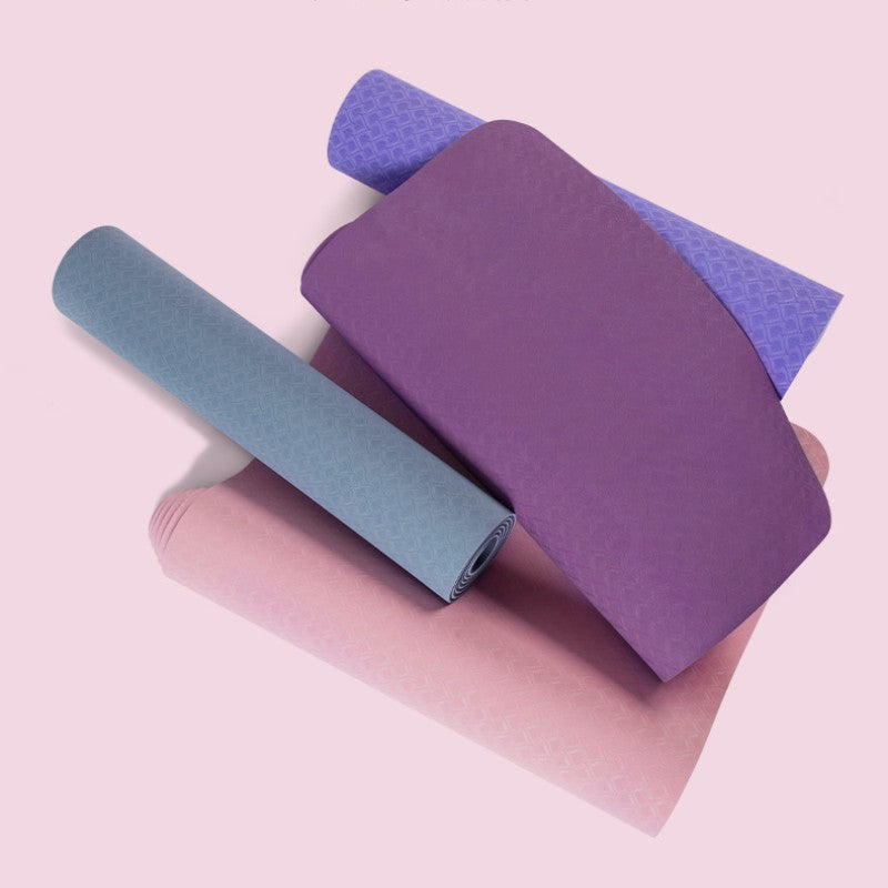 Feblilac Solid Color TPE Yoga Mat