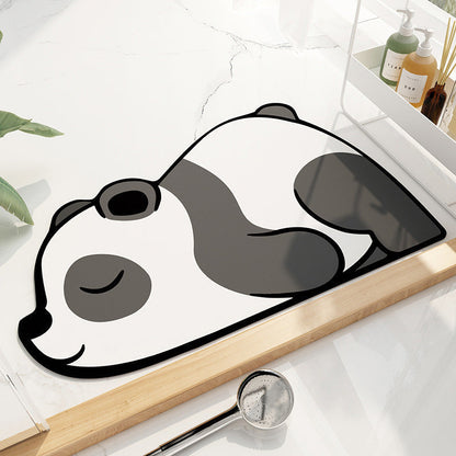 Animal Diatomaceous Earth Bathroom Mat - Feblilac® Mat